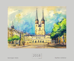Wandkalender zu Halle
