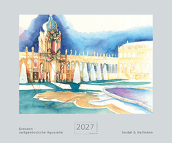 Dresden Pillnitz Blaues Wunder und andere Aquarelle von den Zwillingen Elke Seidel und Heidi Hallmann